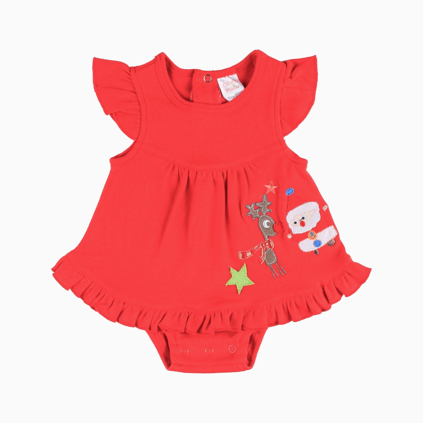 Cheers Christmas Romper Dress