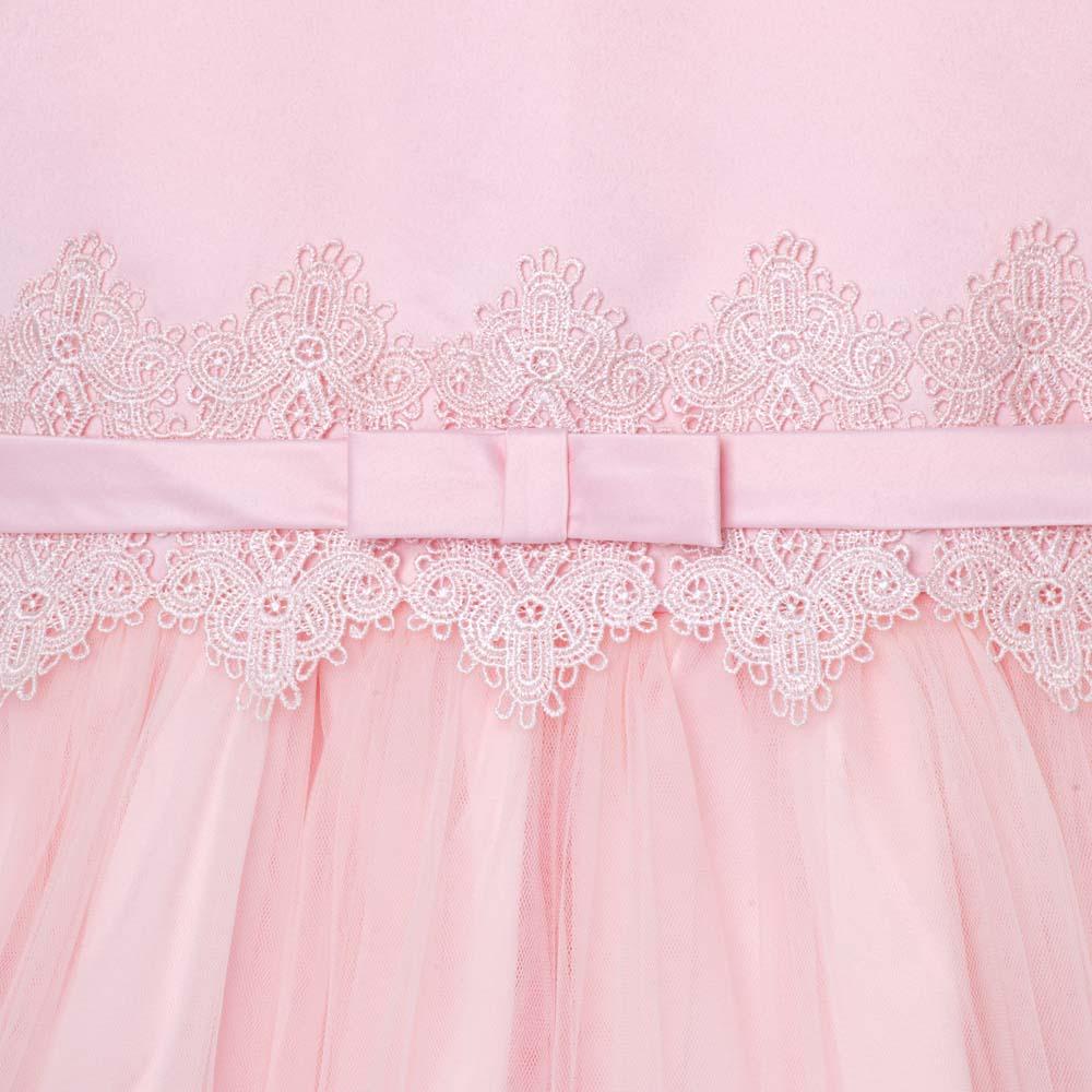 Pink Laced Dress 000-2