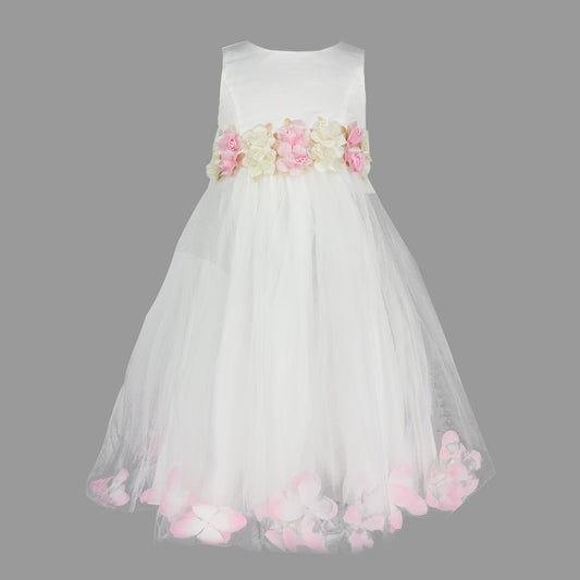 Formal Dress Ivory Petal Dress 3-5