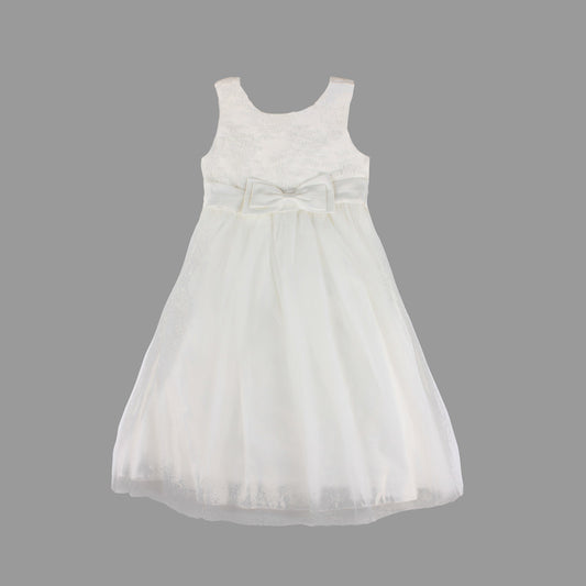 Formal Dress Tulle Skirt Ivory 3-5