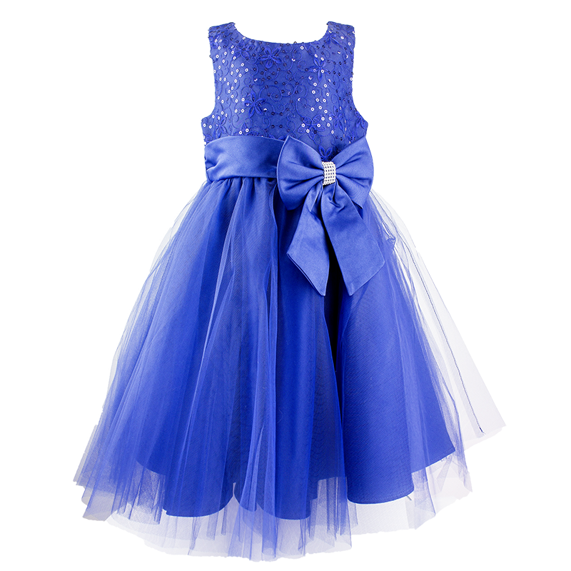 Formal Dress Navy Sequined 00-2