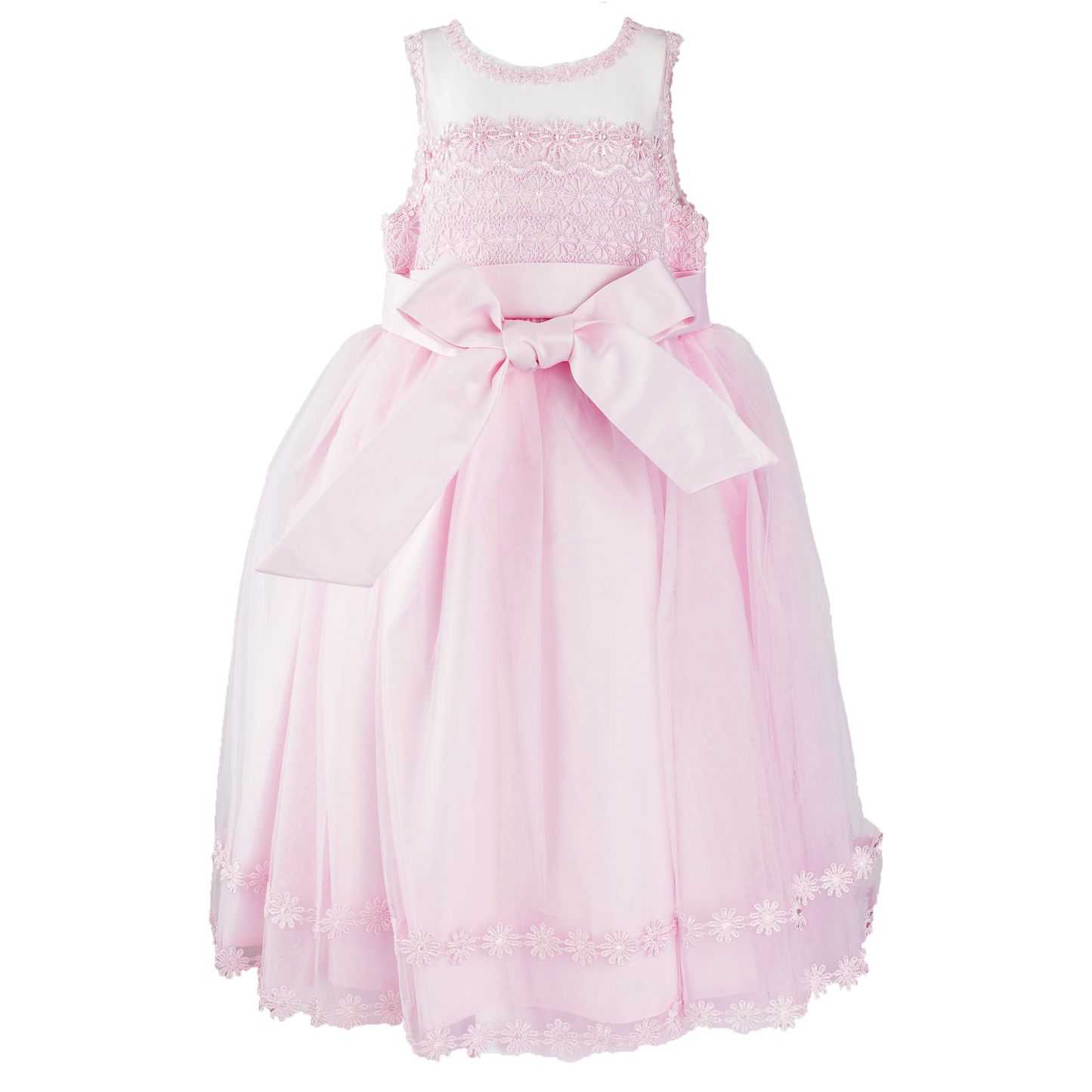 Formal Dress in Pink with Daisy Pearl 00-5