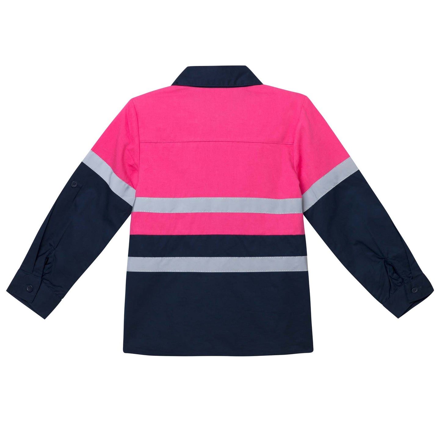 TRADIE WORK HI VIS SHIRT PINK