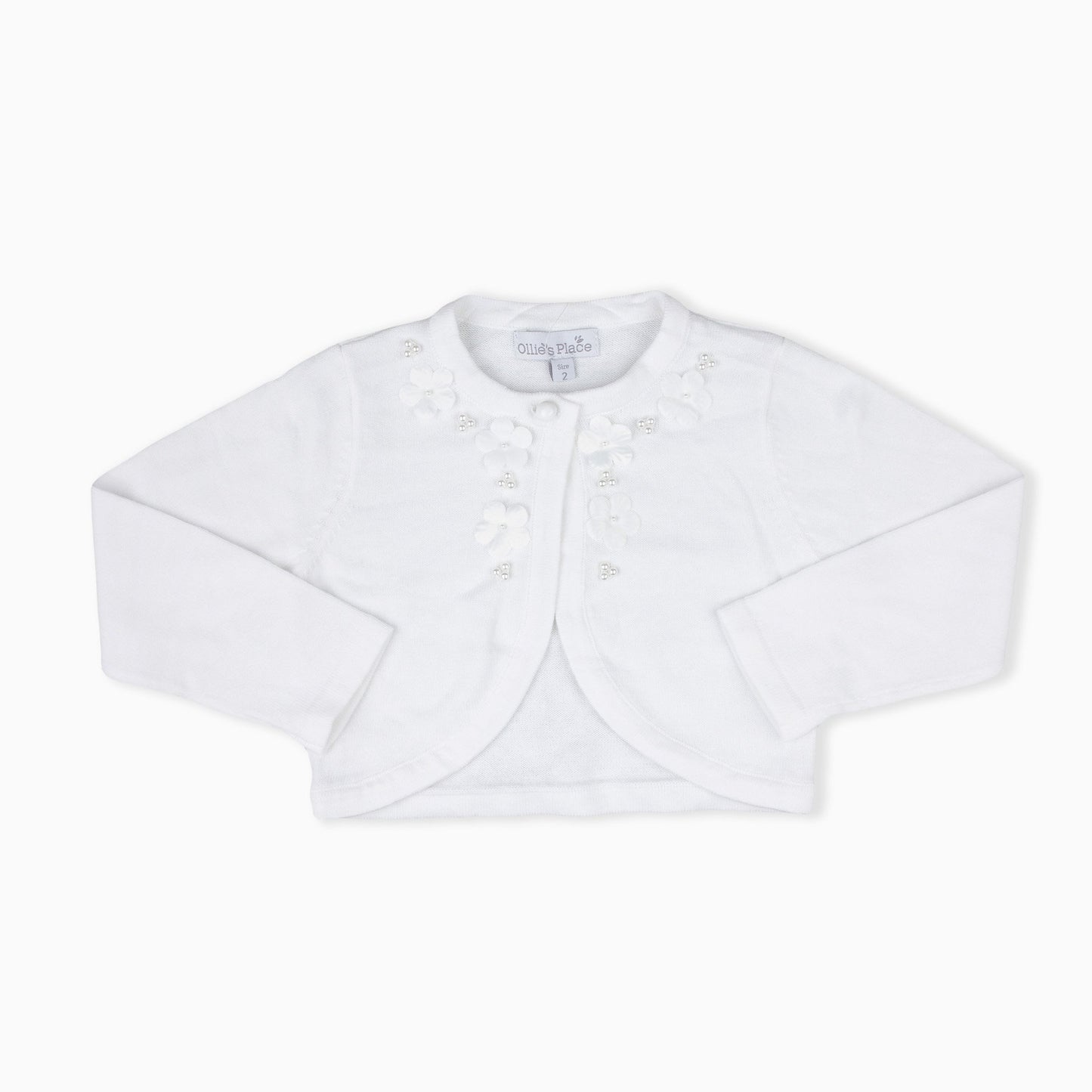 Ivory True Knit Bolero Cardigan