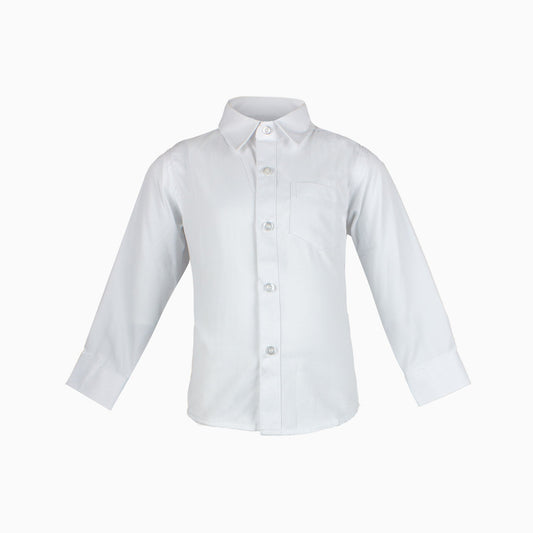 Formal Boys Shirt White 6-13