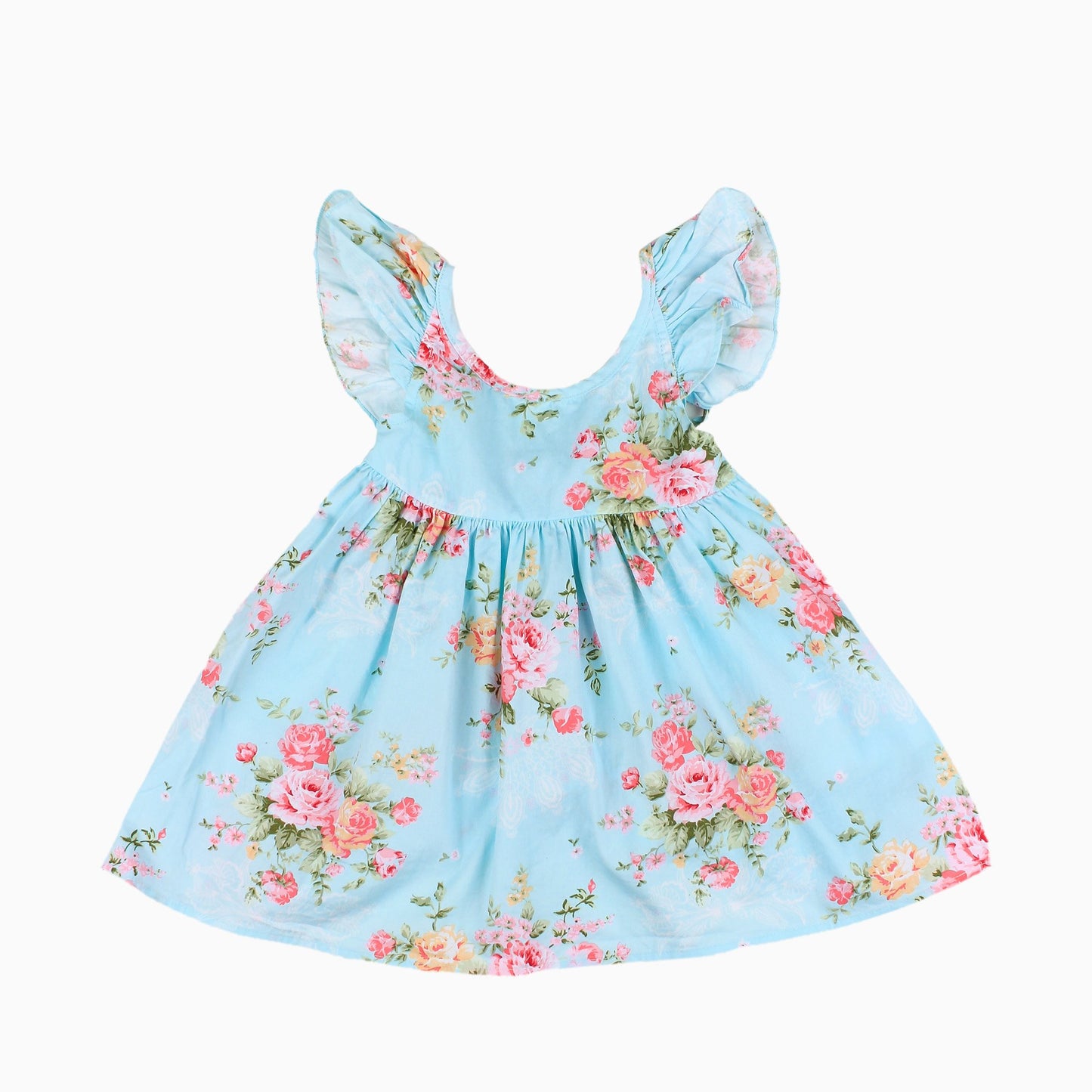 MISS ROSE LACE PRINT DRESS