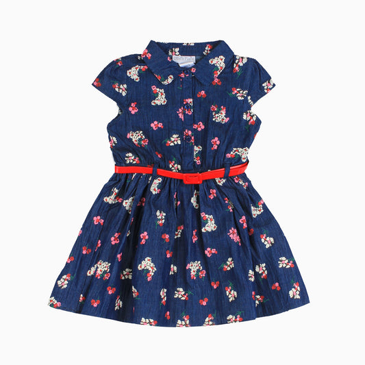 GARDEN PARTY FLORAL PRINT DRESS