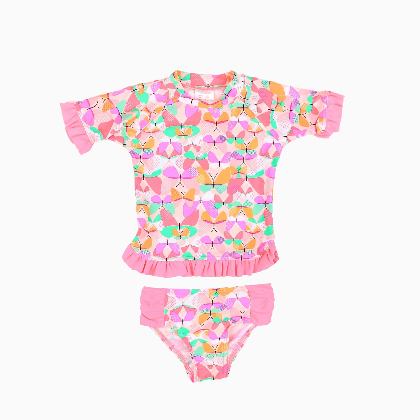 Butterfly Rashie Swim Set