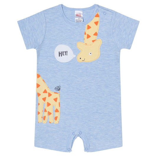 JUNGLE BUDDIES GIRAFFE ROMPER