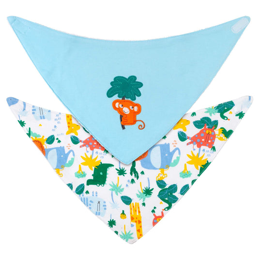 JUNGLE BUDDIES BIB SET