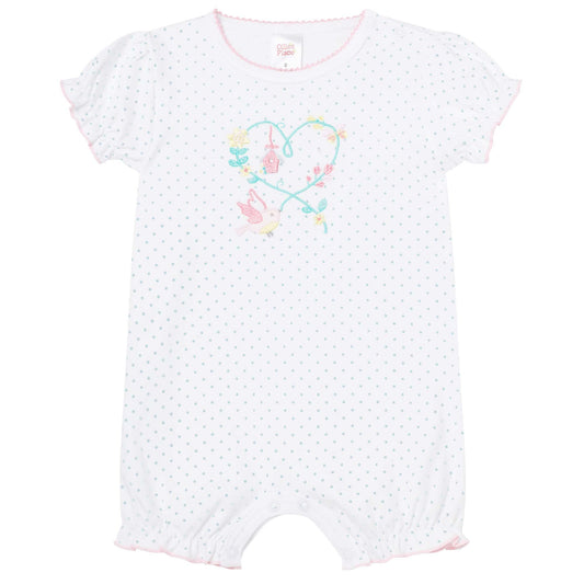 PINK BIRDY ROMPER