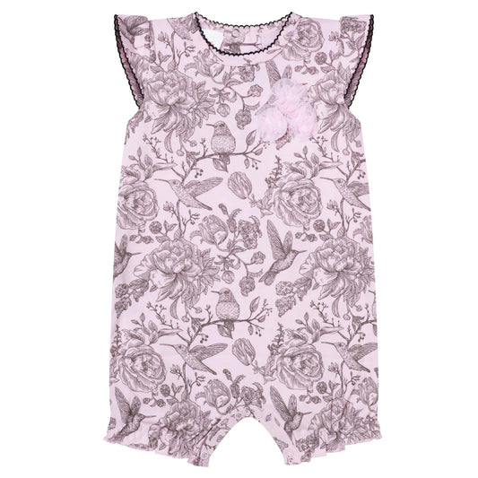 CLASSIC FLORAL ROMPER
