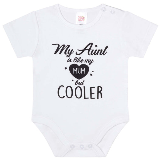 MY AUNT IS LIKE MY MUM BUT COOLER BODYSUIT