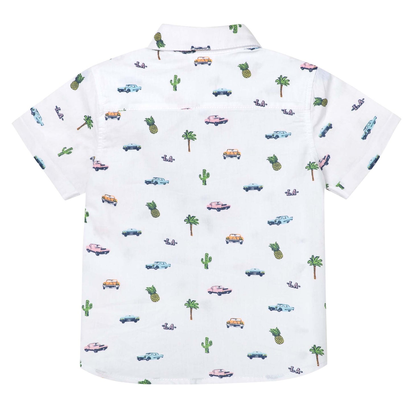 RETRO CAR PRINT SHIRT
