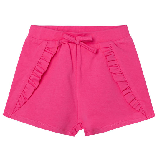 HOT PINK KNIT SHORTS