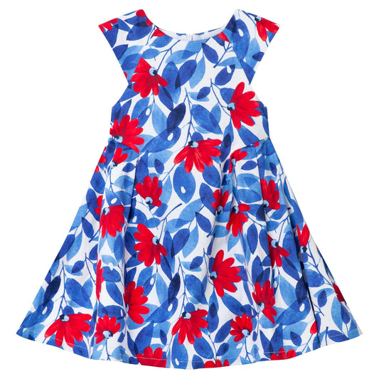 FLORAL PRINT PARTY DRESS