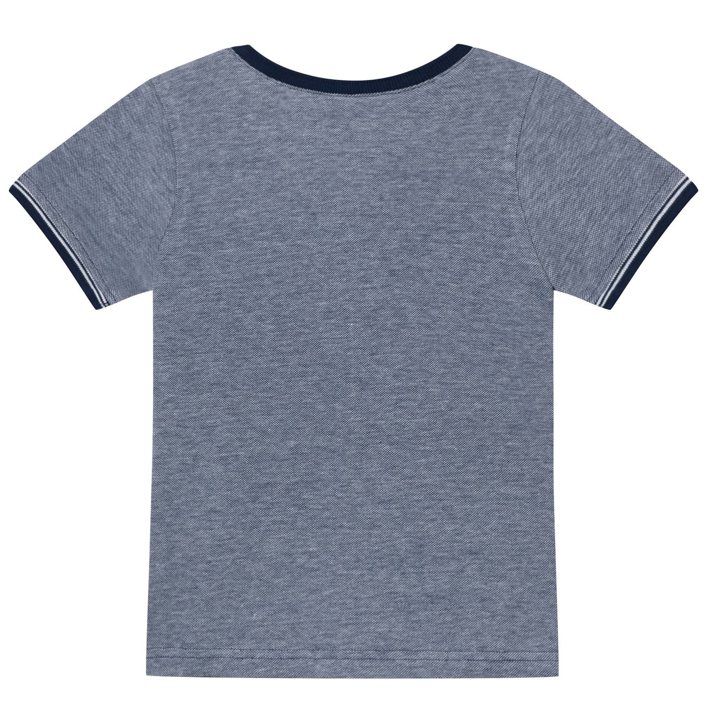 NAVY & WHITE BASEBALL STYLE TEE