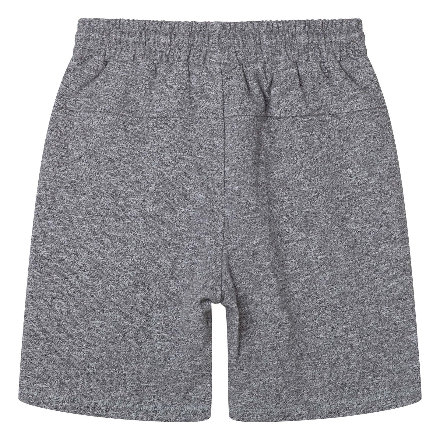 GREY MARLE KNIT SHORTS