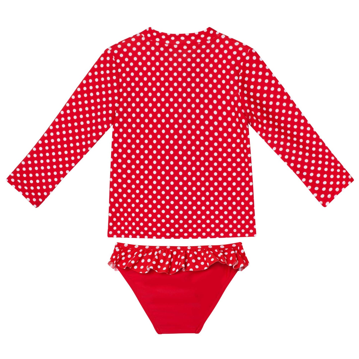 CHERRY SPOT RASHIE SWIM SET