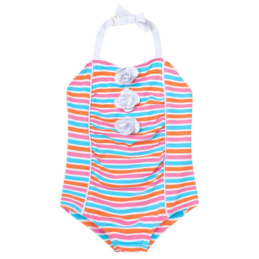 VINTAGE STRIPE SWIMSUIT