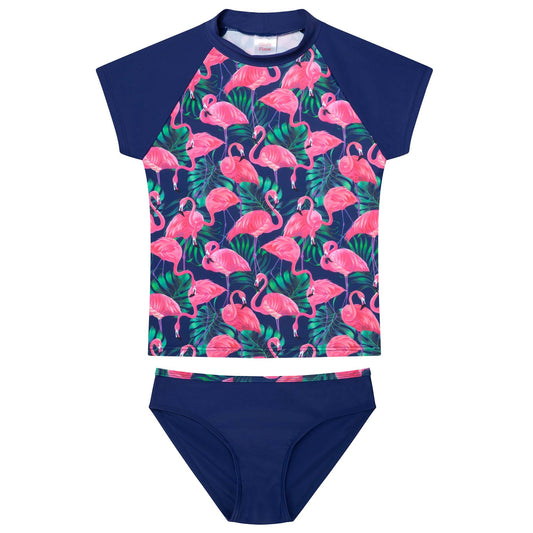FLAMINGO NIGHTS SWIMS SET