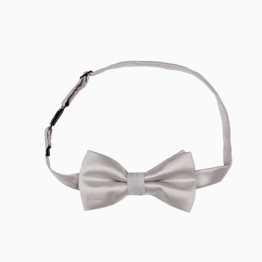 Silver Grey Bow Tie