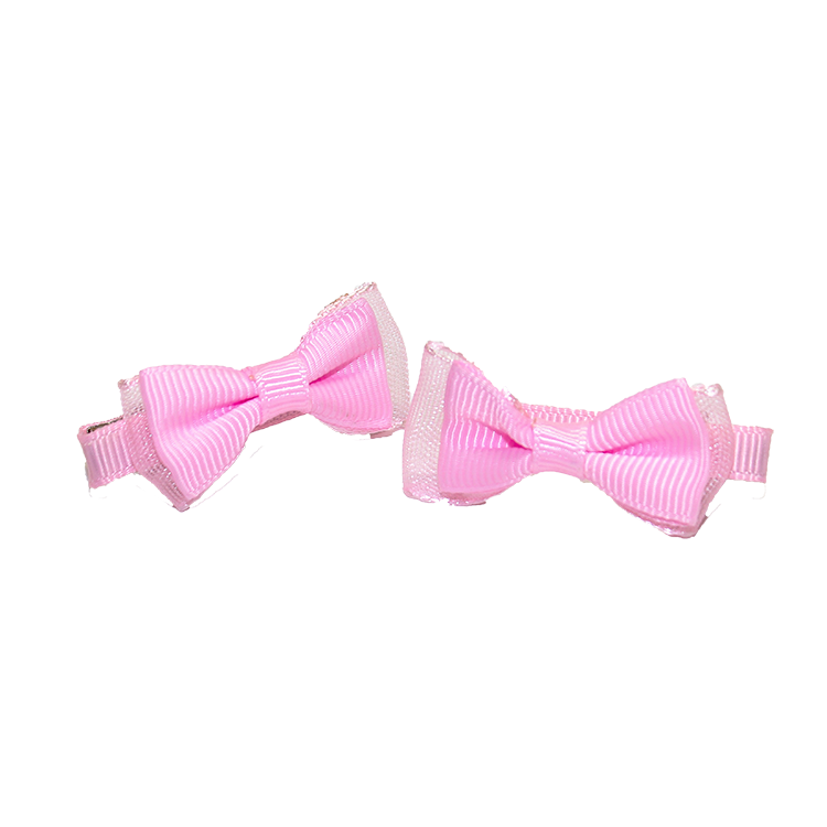 Hair Clip Baby Pink Bow