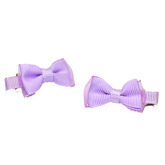Hair Clip Lilac Bow