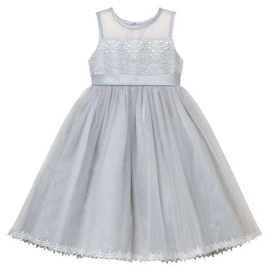 Silver Grey Dress 6-8