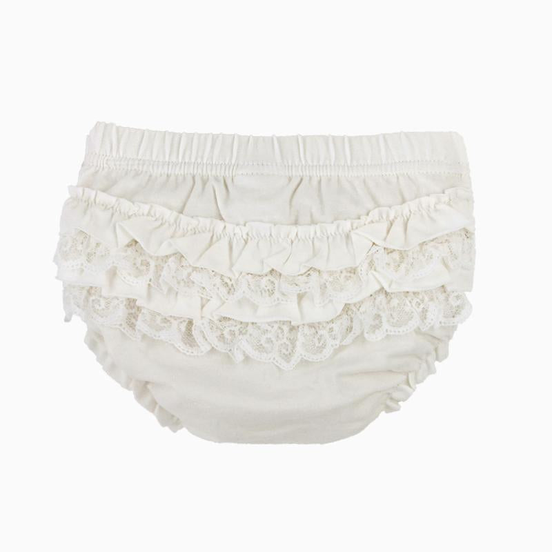 RUFFLE IVORY BLOOMER 