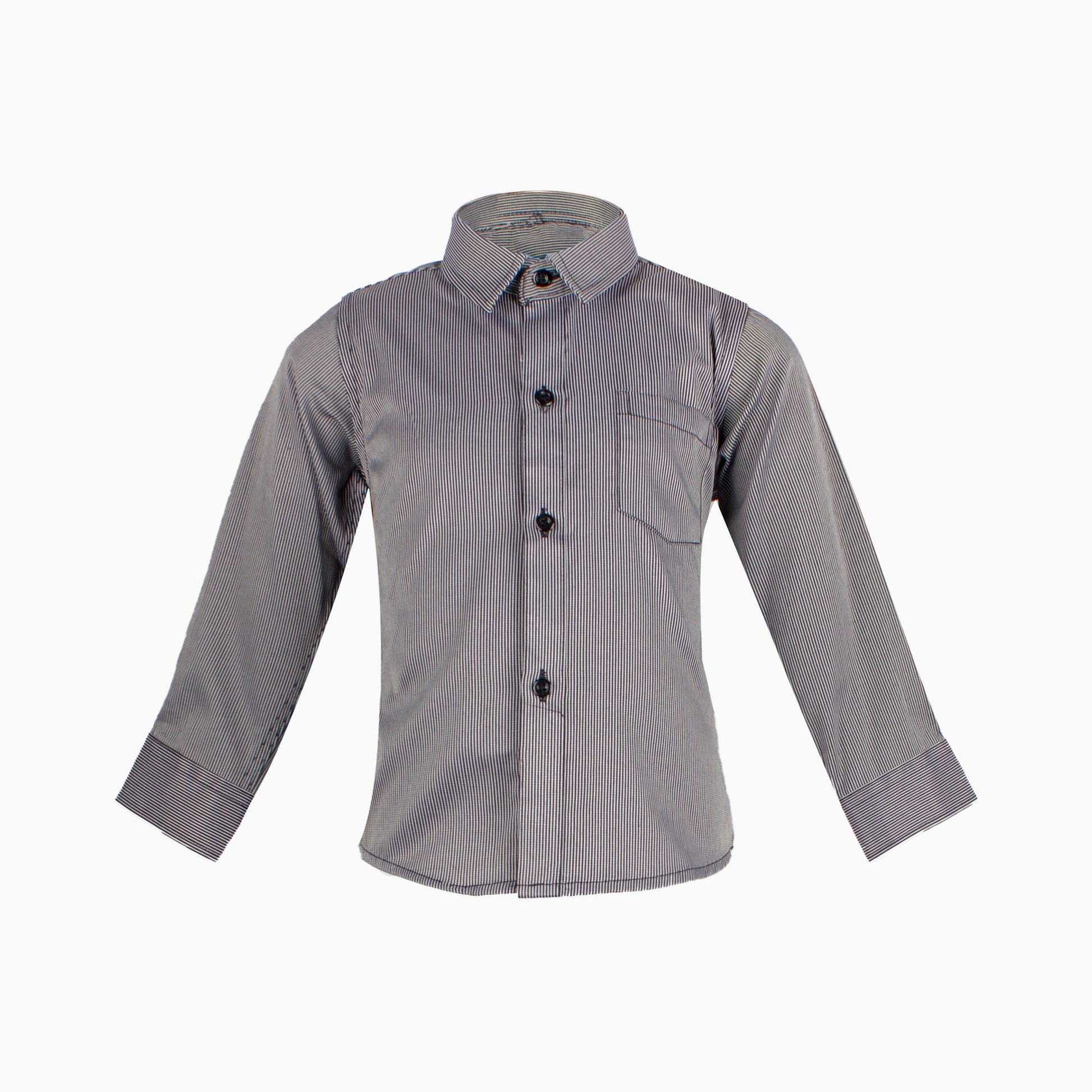 Formal Boys Shirt Grey 6-13