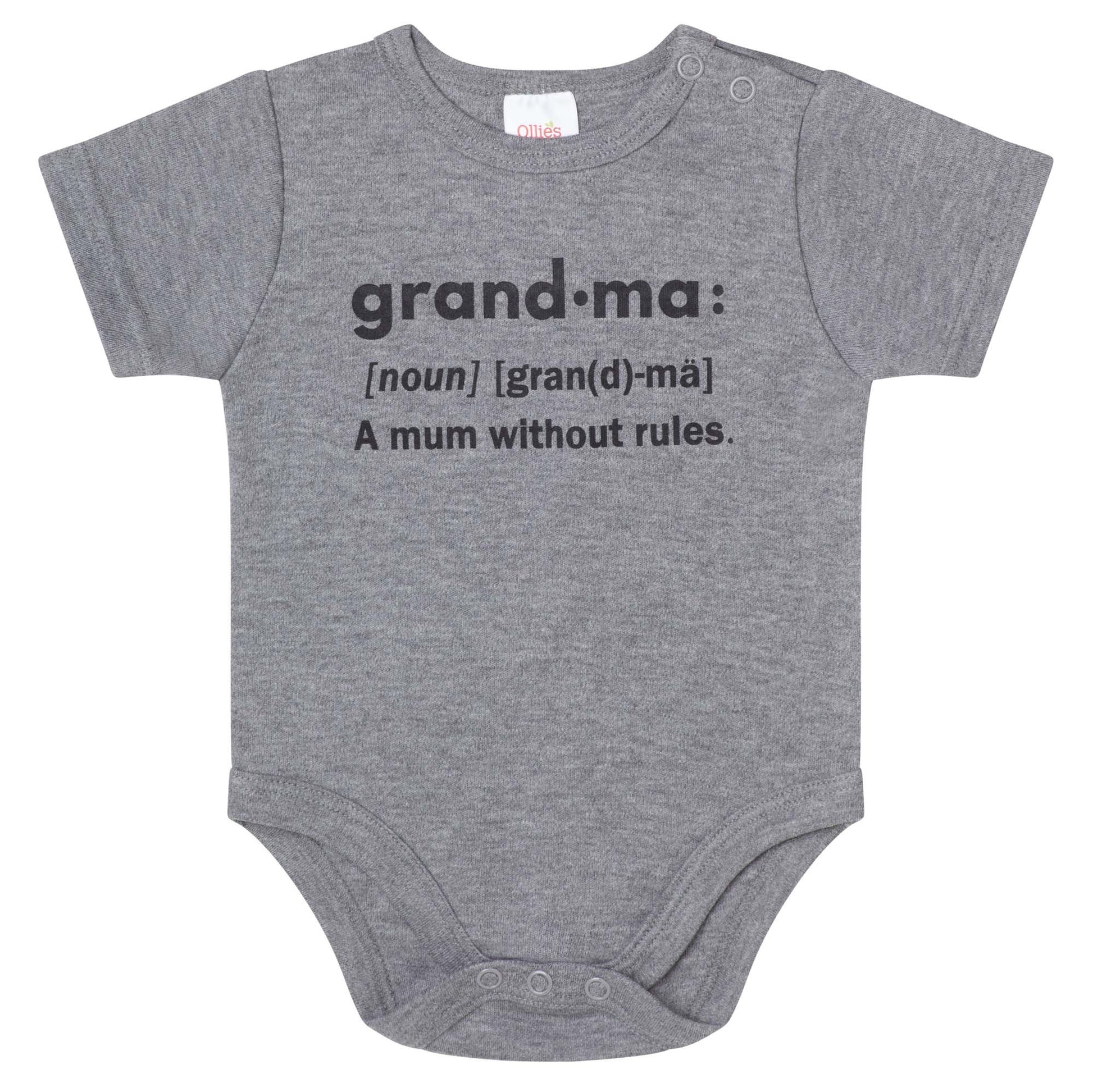 GRANDMA: A MUM WITHOUT RULES BODYSUIT