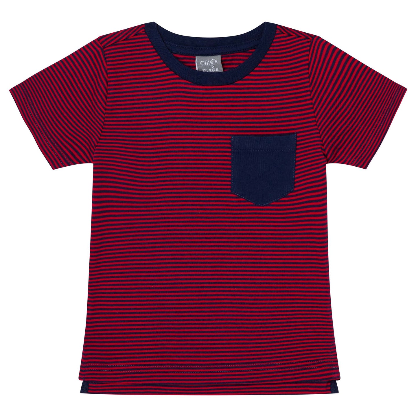 RED STRIPE TEE