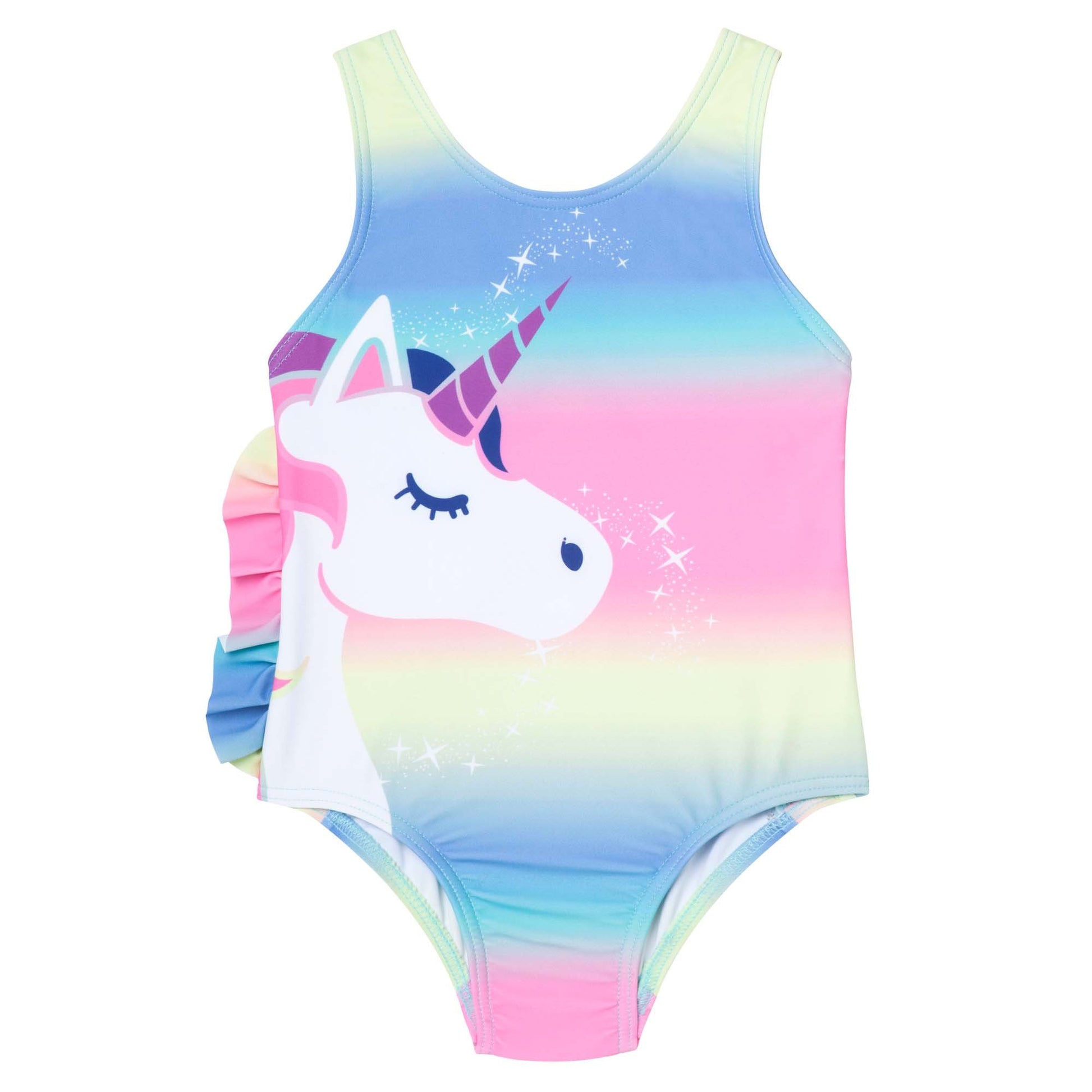 RAINBOW UNICORN SWIMSUIT