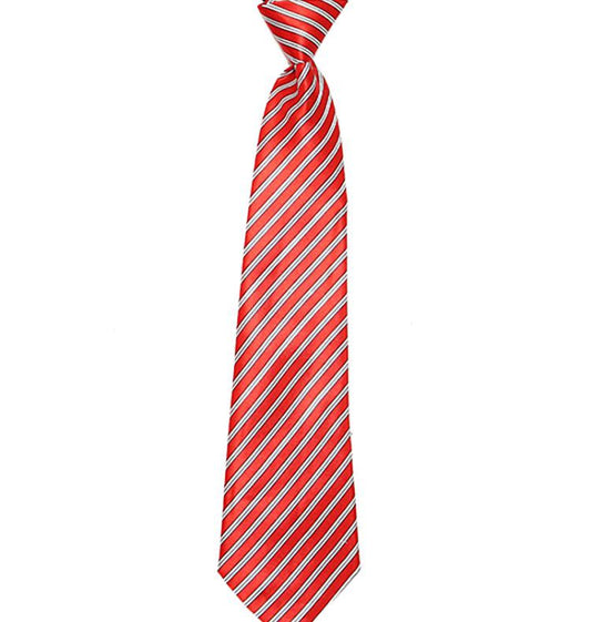 Tie Red Stripe (S/M/L/XL)