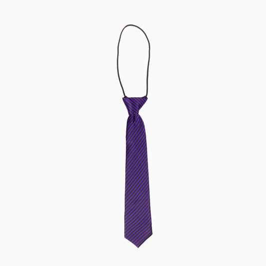 Purple Stripe Tie